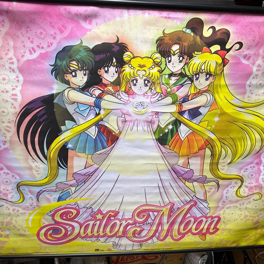 美少女戦士セーラームーン プレミアムウォールスクロール セーラー集結　大判