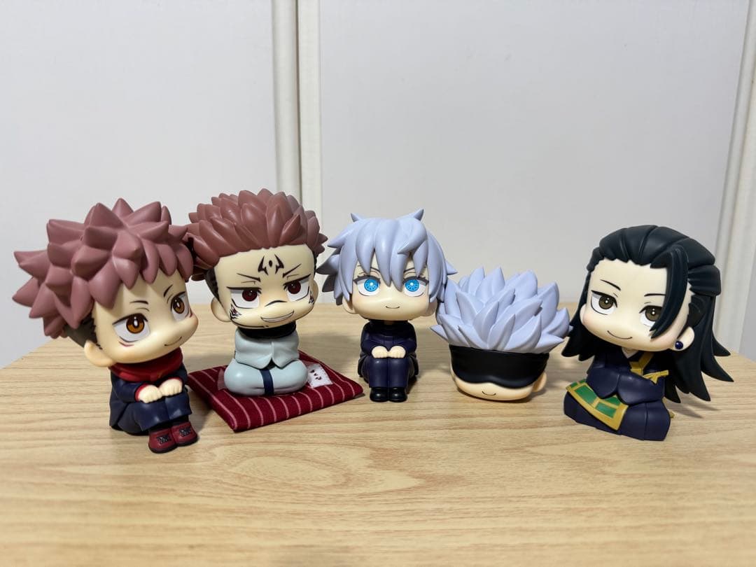 呪術廻戦 るかっぷ フィギュア 4体セット （五条悟／夏油傑／宿儺／虎杖悠仁）