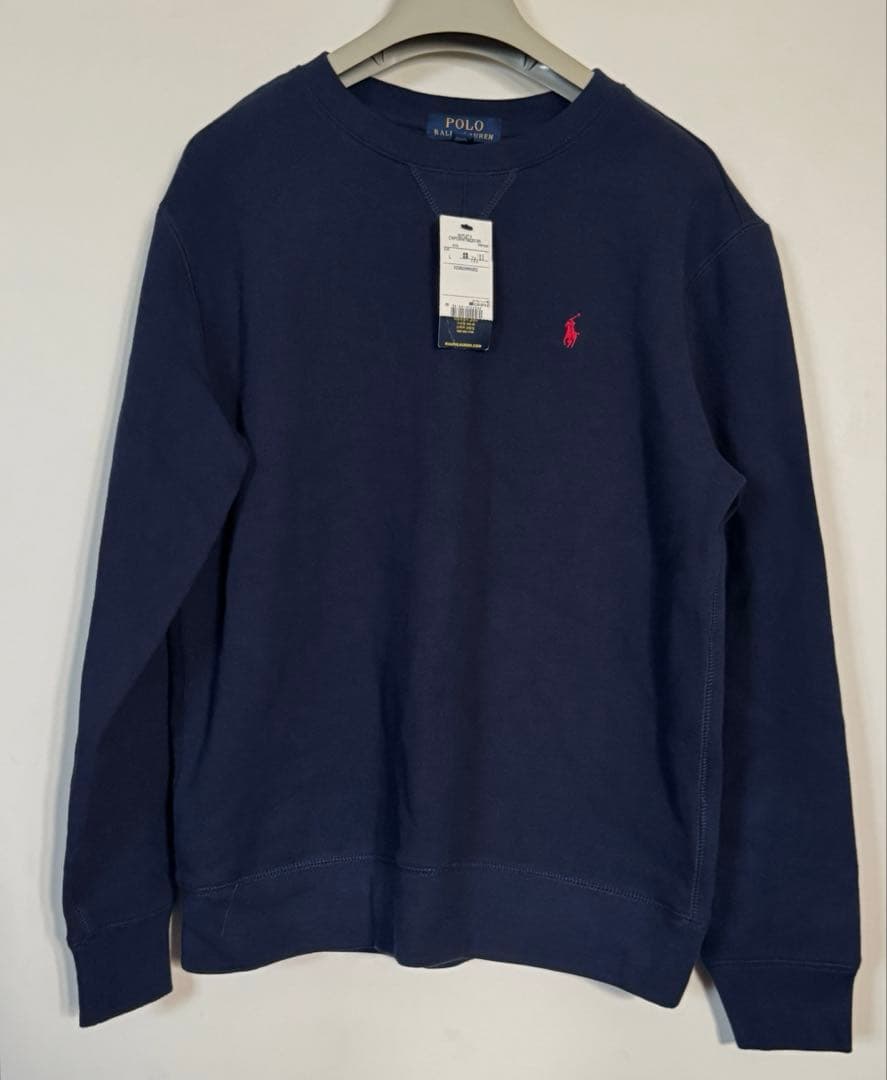 ⭐︎タグ付き新品未着用⭐︎ ラルフローレン裏起毛トレーナー ネイビー160