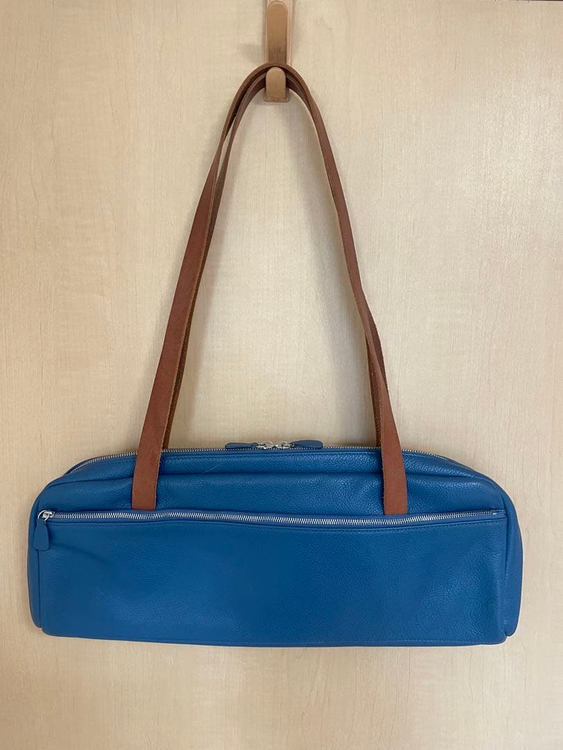 革製フルートケースカバー　ショルダーバッグ　フルートバッグ　エルメス革使用