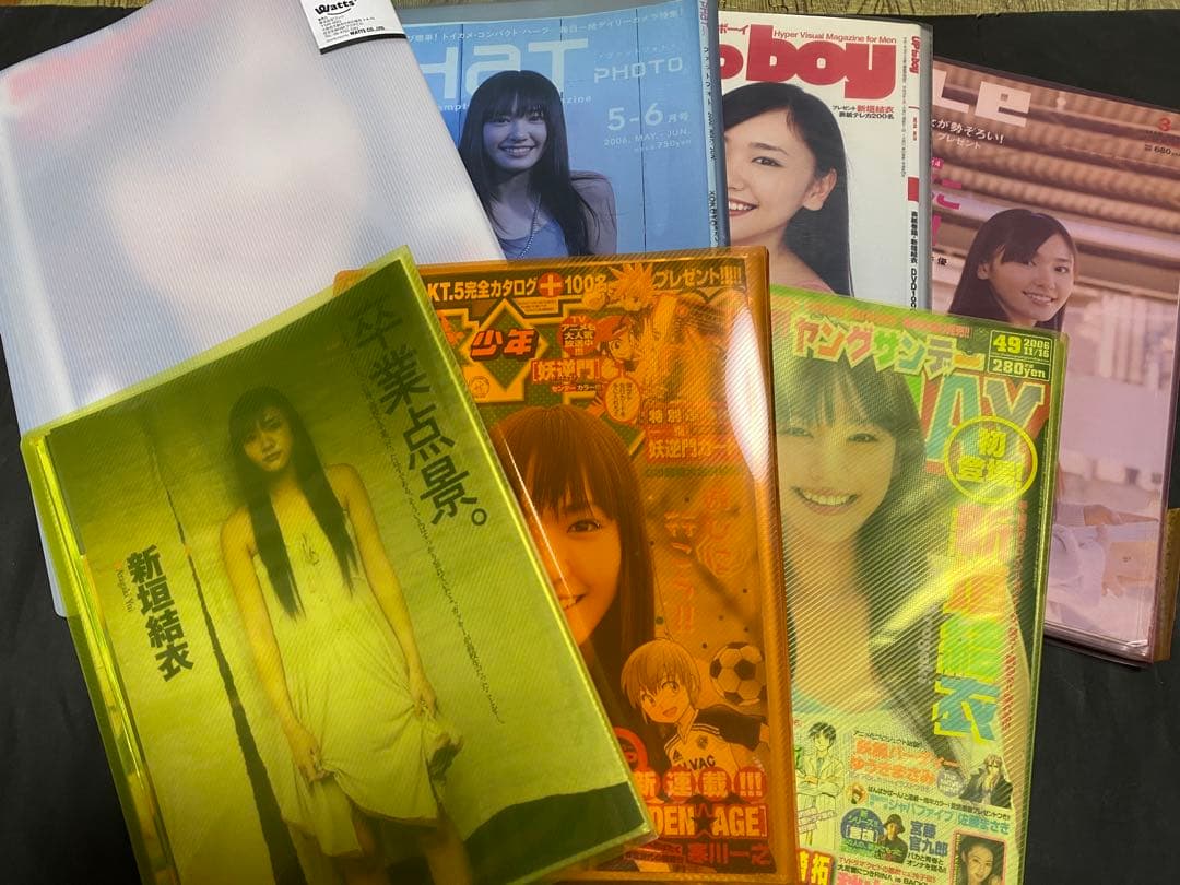 新垣結衣　切り抜き&クリアファイル