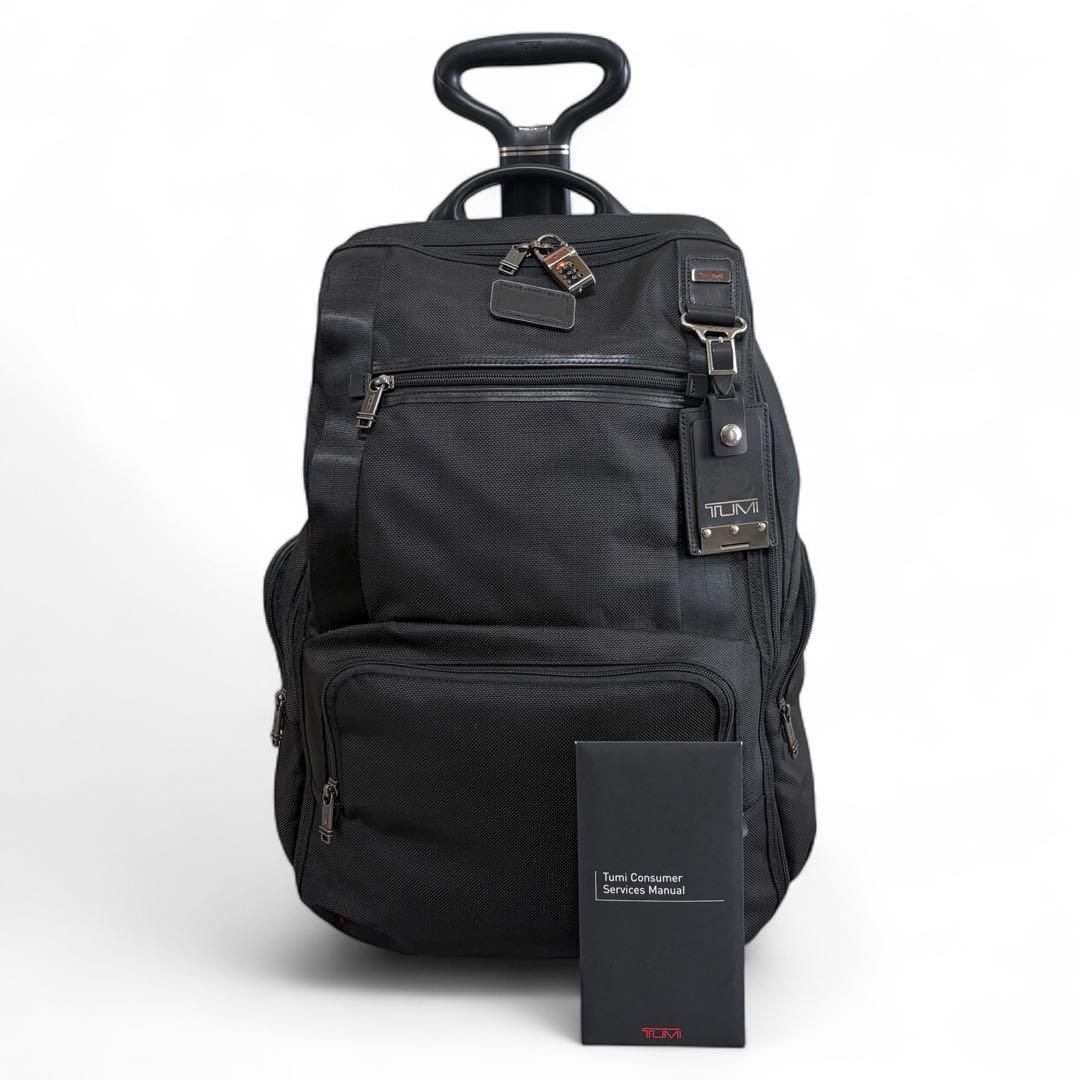 美品 TUMI キャリーケース リュック 2way ブラック アルファ ブラボ