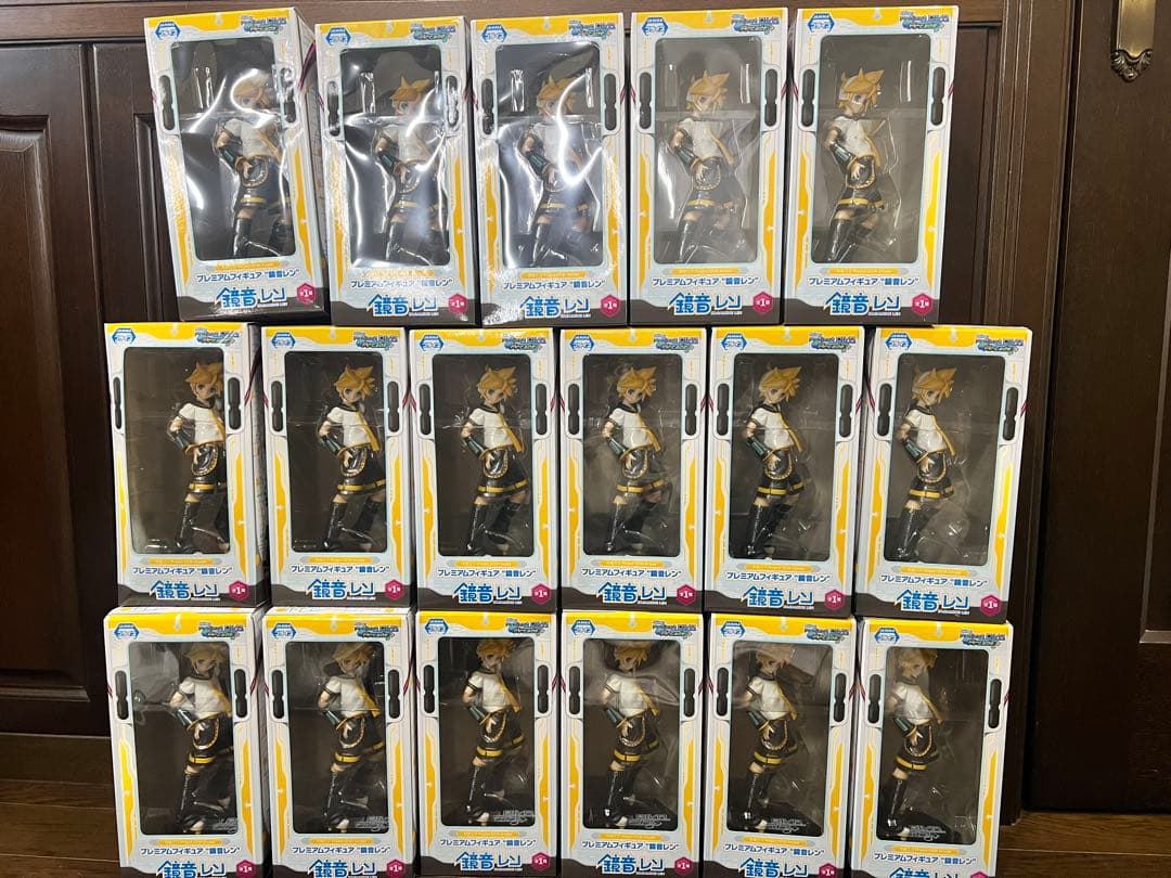 17個セット★初音ミク Project DIVA プレミアムフィギュア 鏡音レン