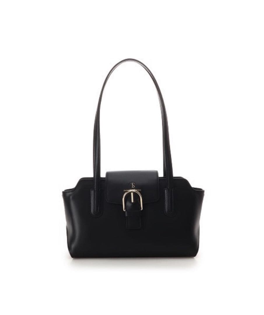 Samantha thavasaハンドバッグ レザーサイドスタッズハンドバッグ