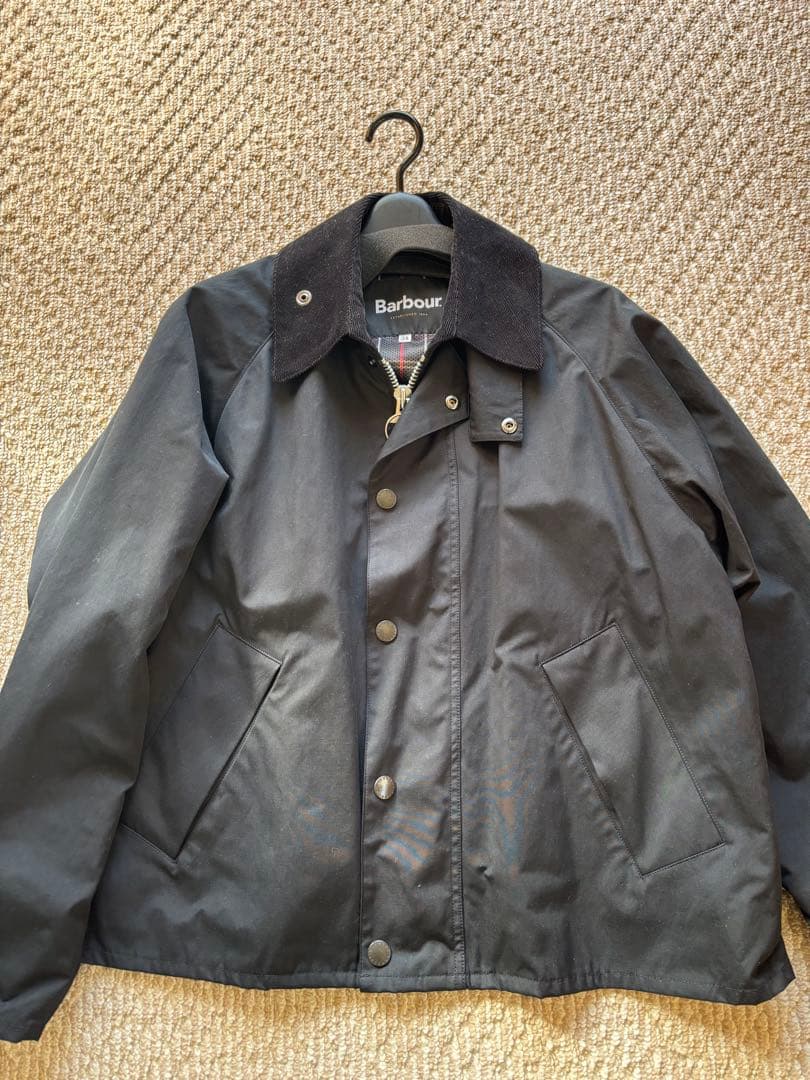 Barbour × BEAMS F トランスポート ピーチスキン