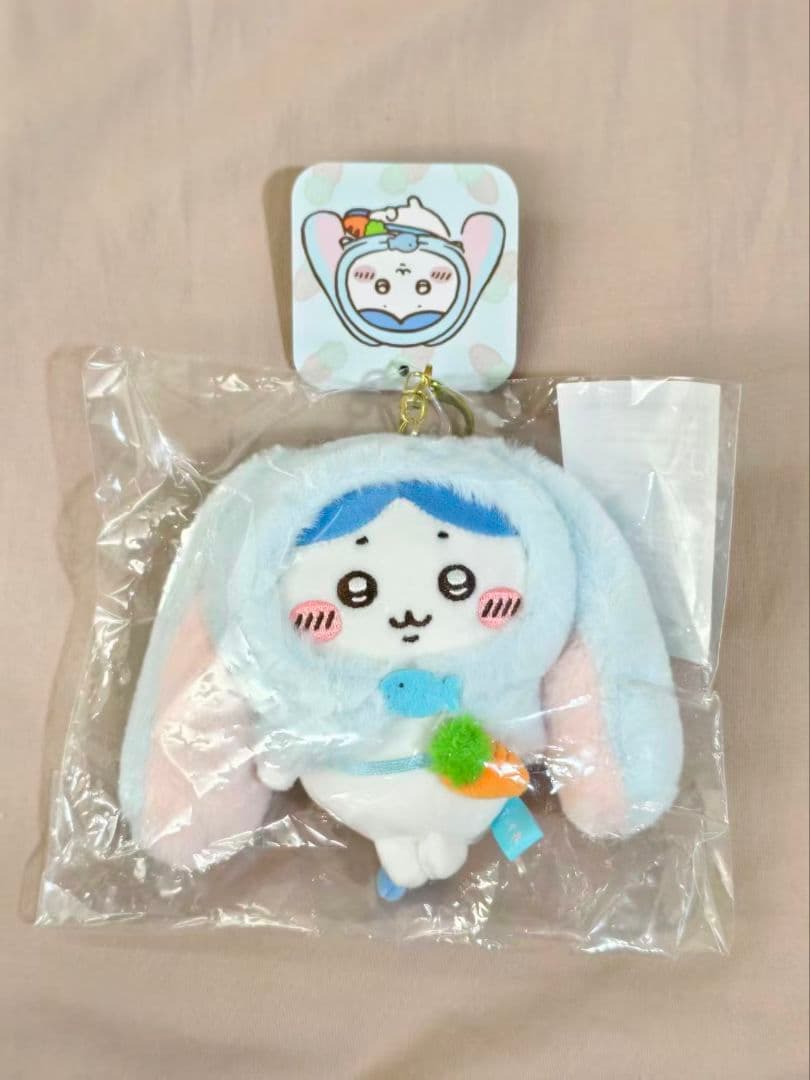 ちいかわ　台湾限定　ロップイヤーなマスコット　ハチワレ