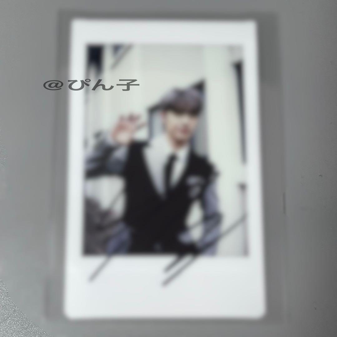 ATEEZ ミンギ サイン入り ポラロイド