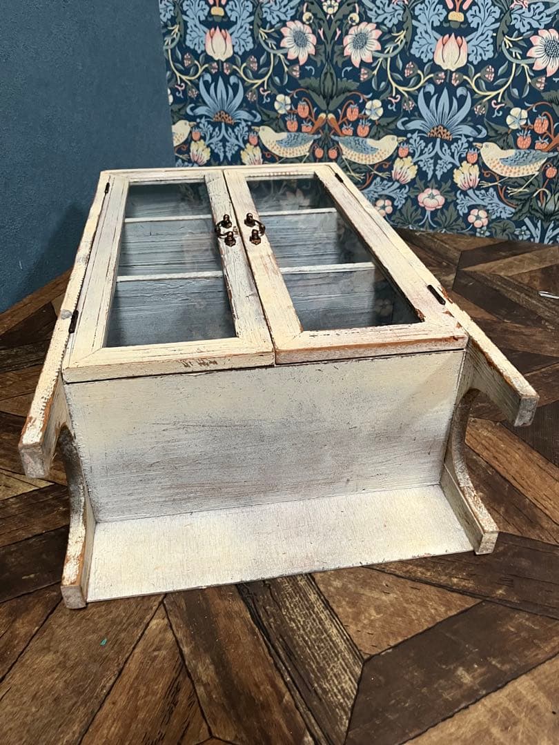 sarah＊キャビネット 飾り棚 インテリア 白家具 ショーケース