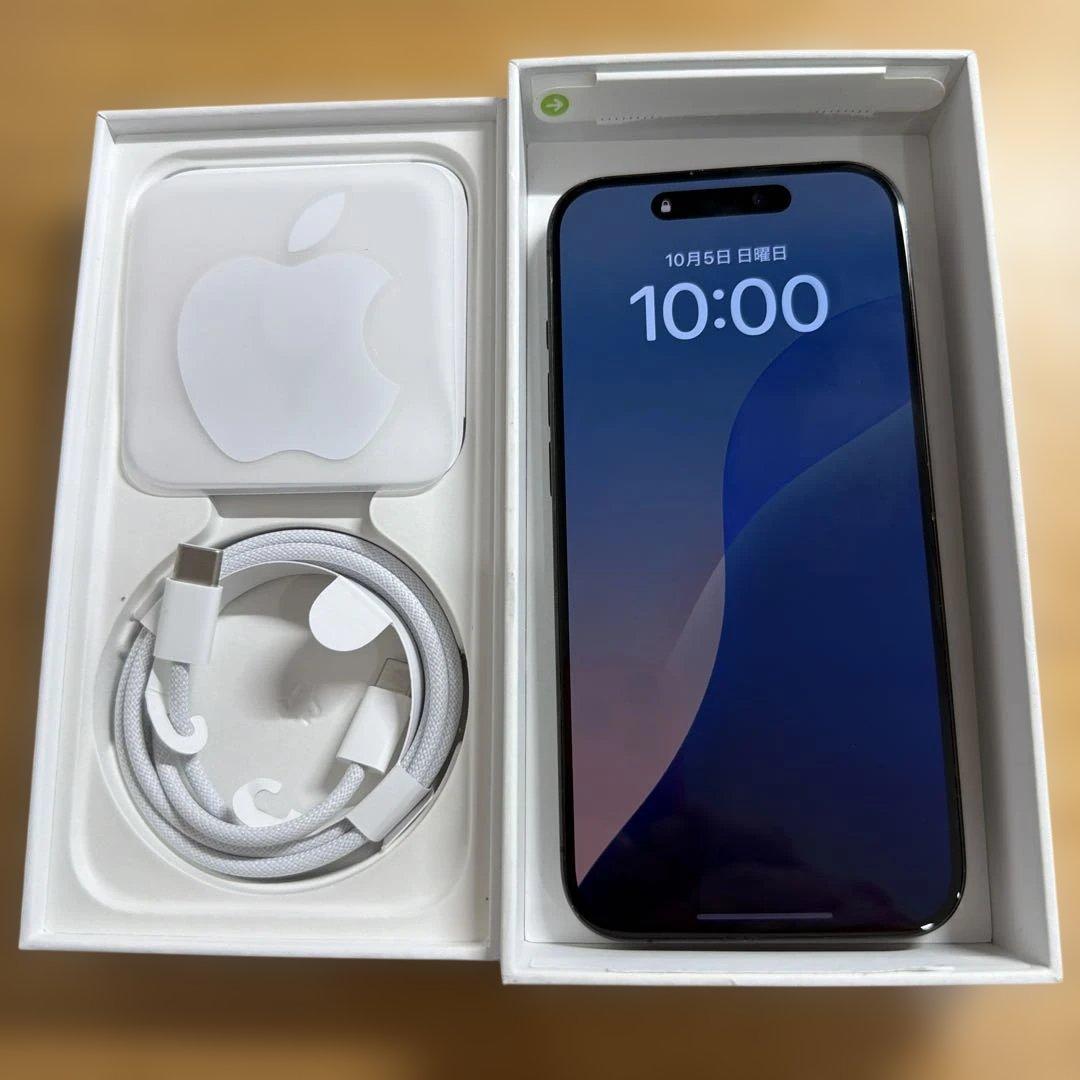 Apple iPhone 15プロ　256GB ブルーチタニウム本体
