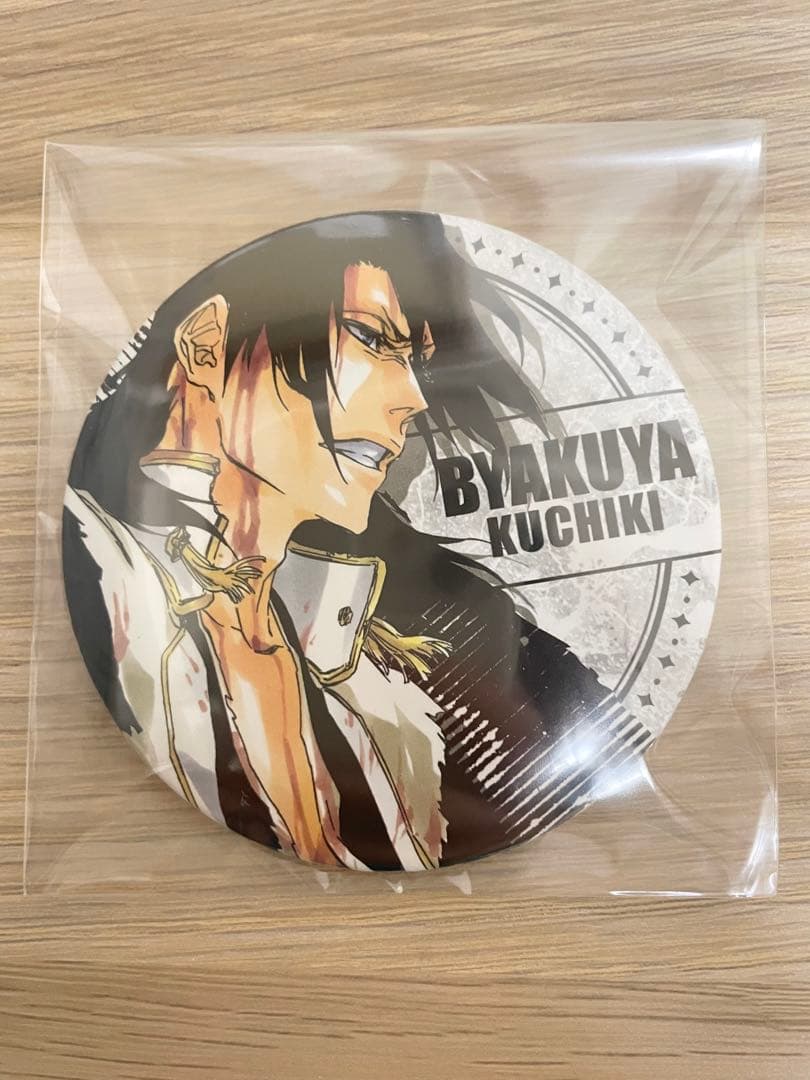 BLEACH 朽木白哉　缶バッジ