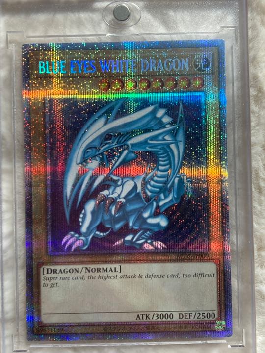 遊戯王 青眼の白龍　英語版プラズマティックシークレットレア