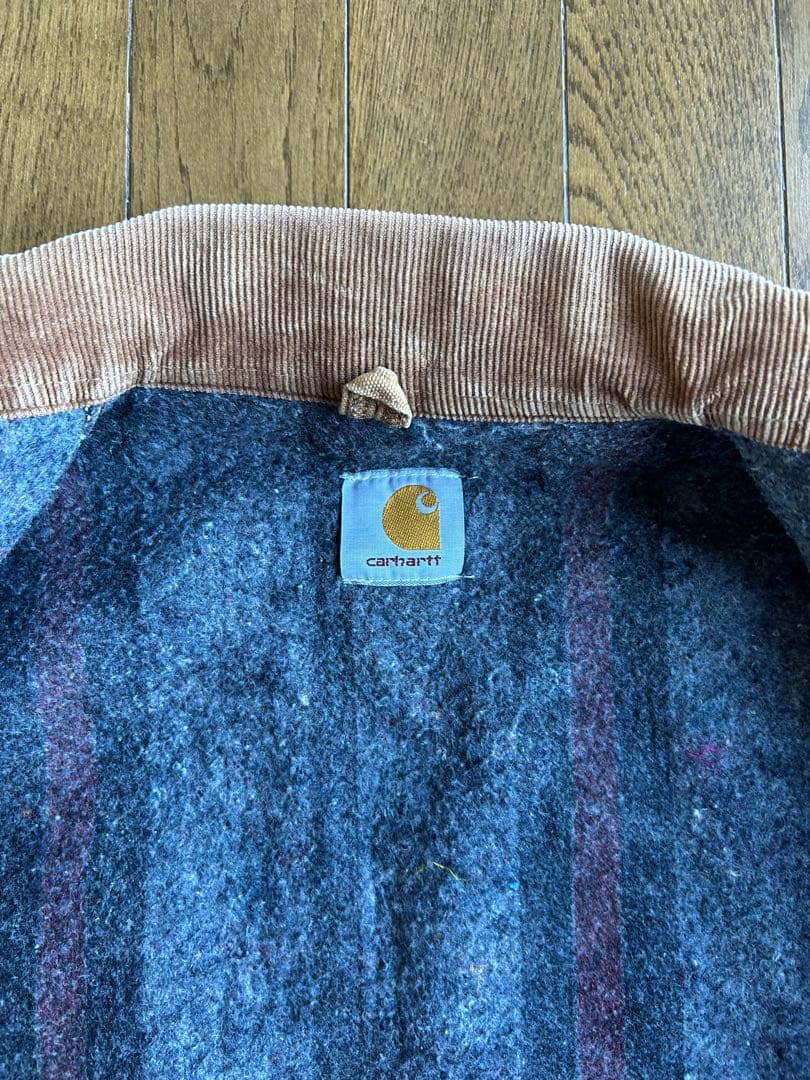 90〜00s カーハート デトロイトジャケット L相当 ベージュ