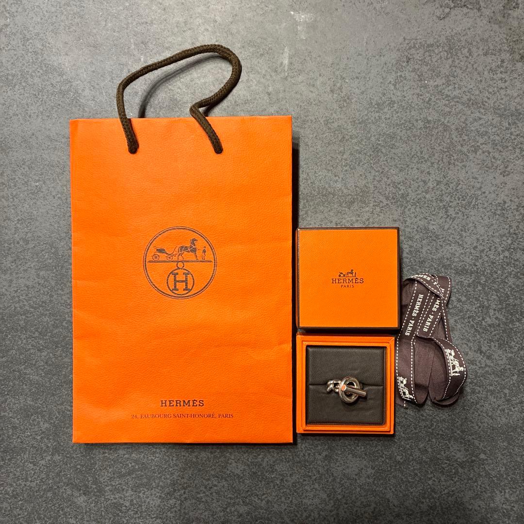 HERMES エルメス　クロワゼット　シルバーリング