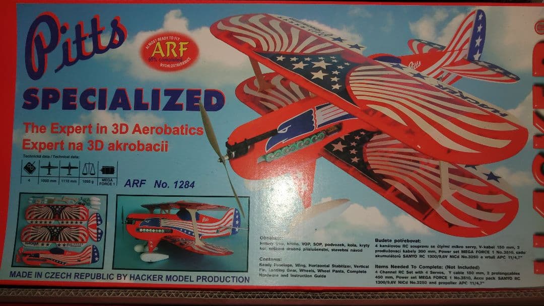 ホビーラジコン Pitts Specialized ARF 1284