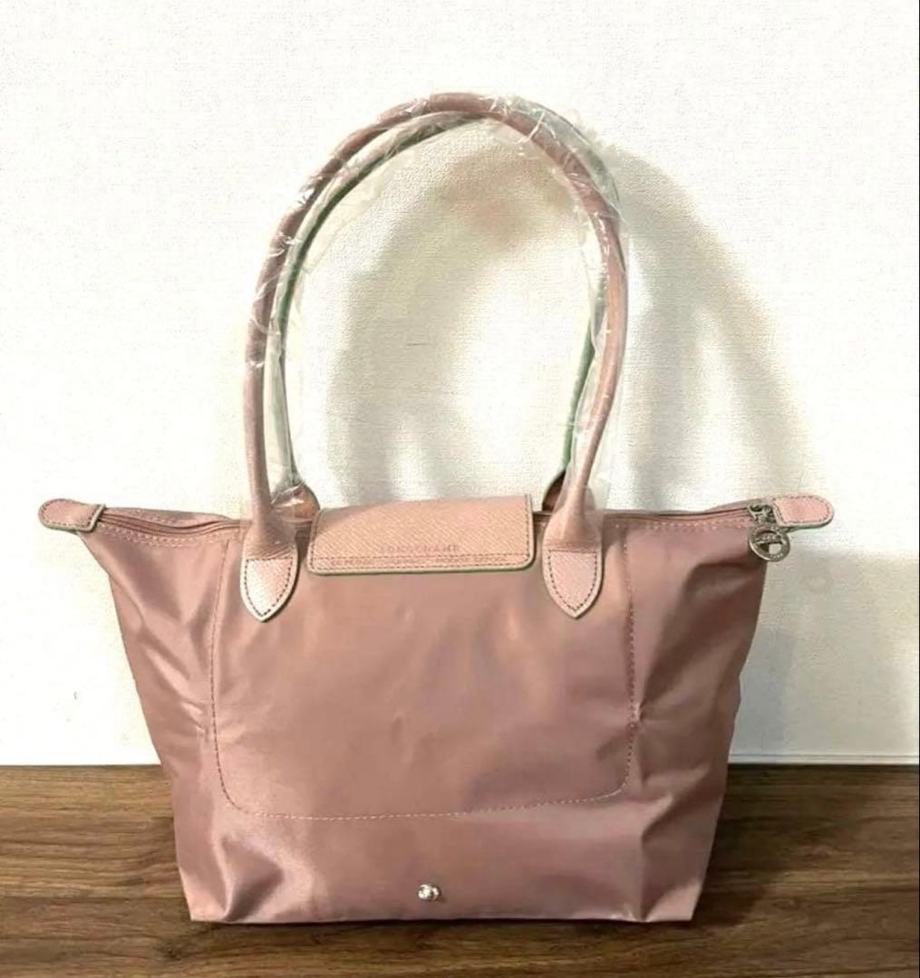【新品】ロンシャン ハンドバッグ ピンク Lサイズ レディース トートバッグ