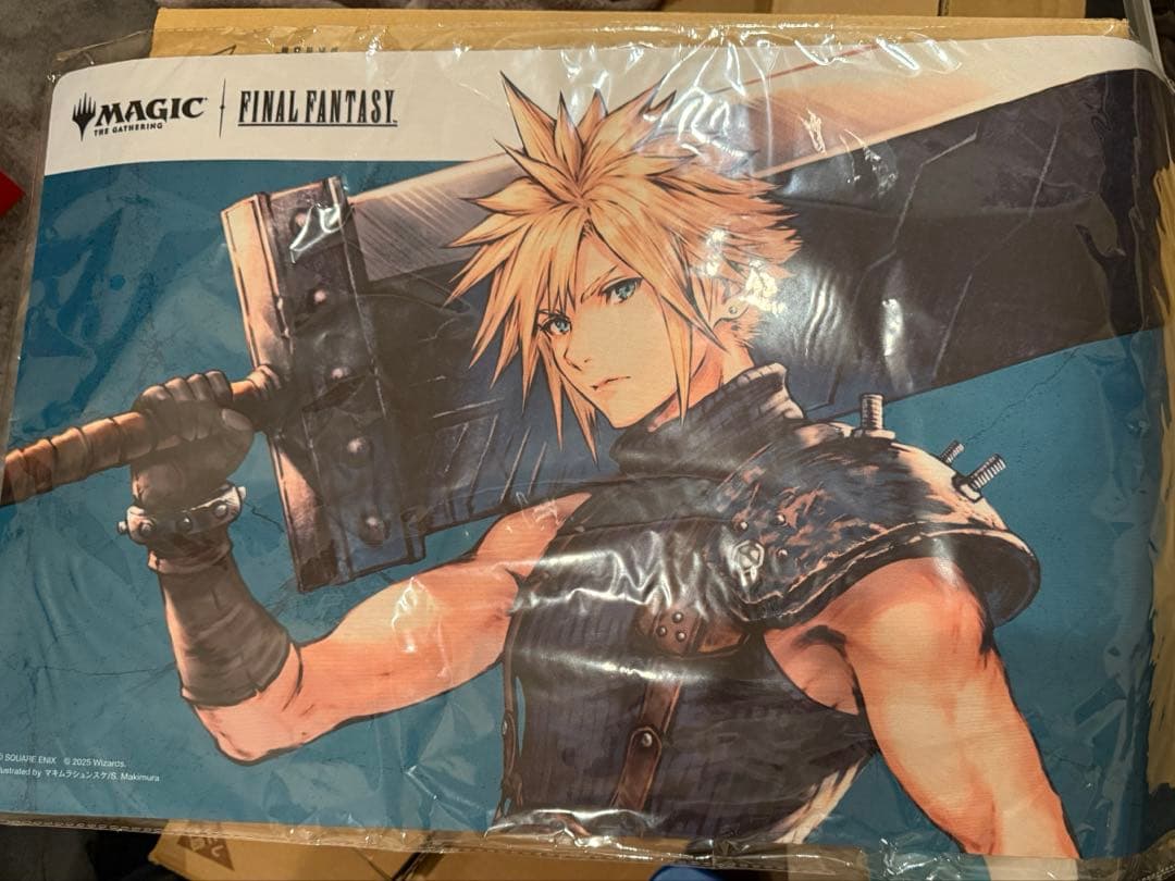 クラウド プレイマット MTG FF限定構築