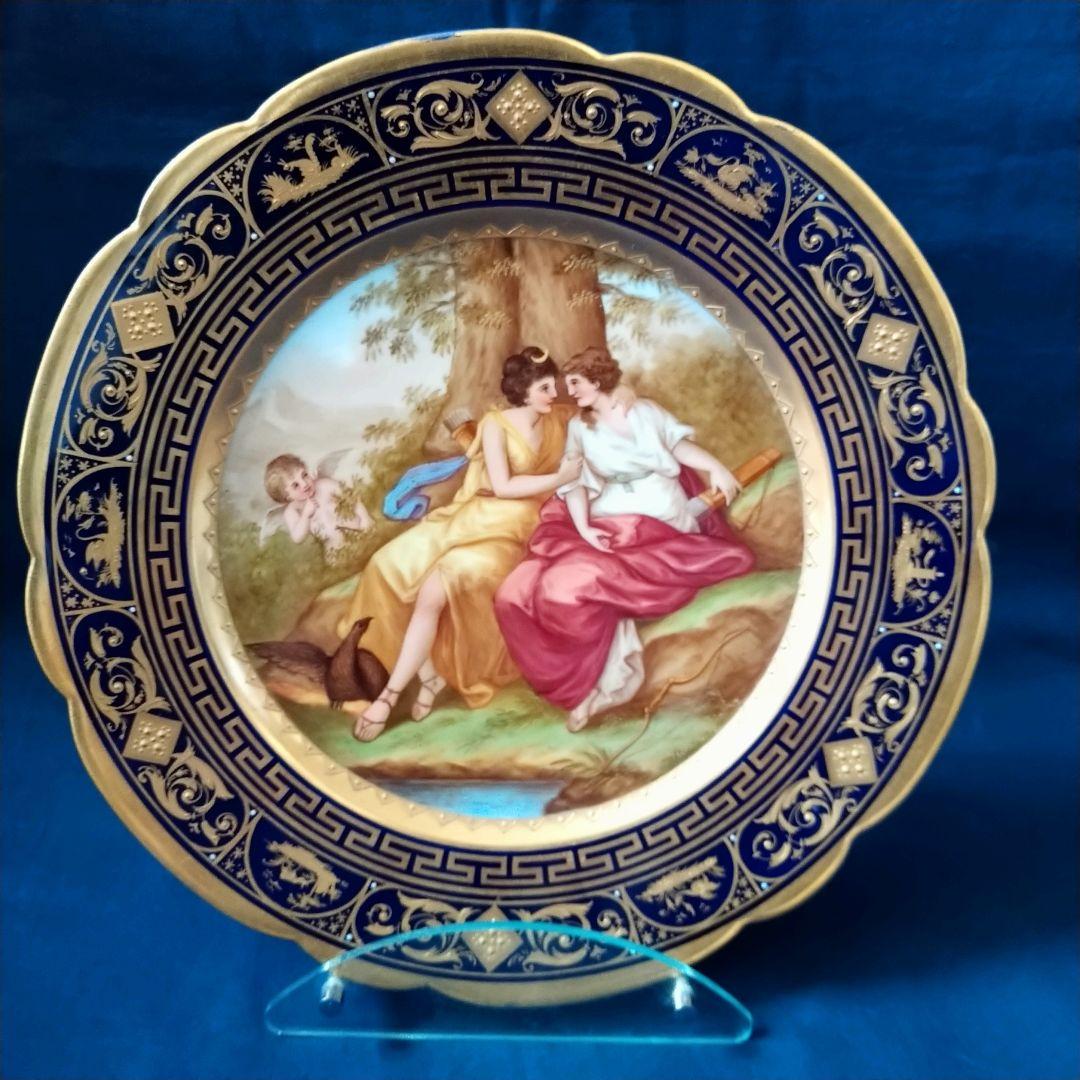 ✤ヴィエナスタイル✤絵皿【神話紋】①