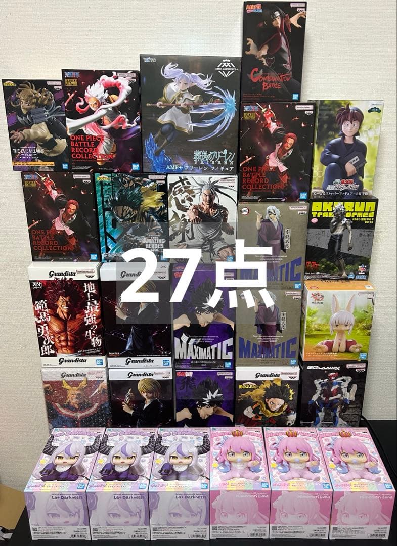 プライズ フィギュア まとめ売り ヒロアカ ワンピース 27点