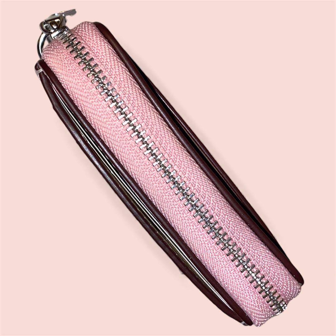 【新品】 COACH コーチ ケース カードケース 定期入れ 白 ピンク