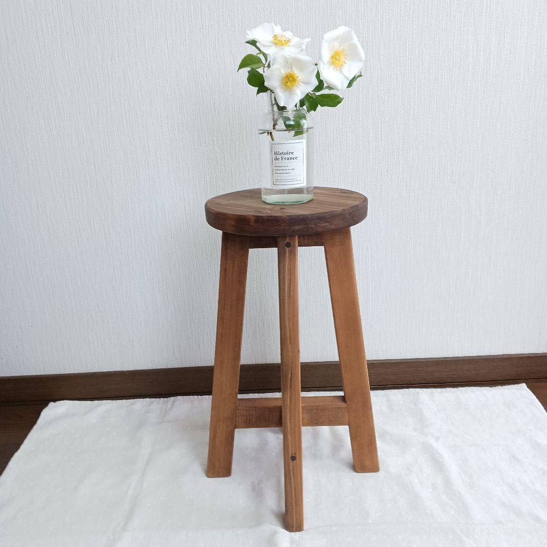 クイナ様 リクエスト 2点 まとめ商品　ハンドメイドスツール50 丸椅子