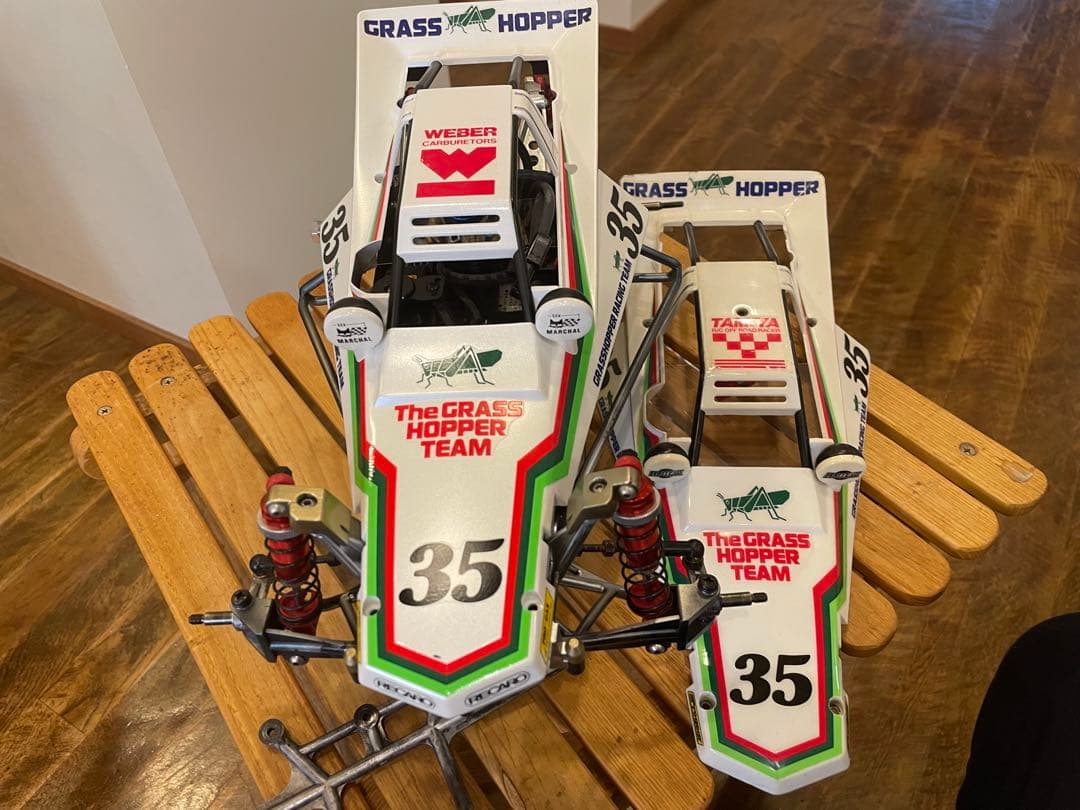 改造グラスホッパー、旧ステッカーボディー（未使用）付