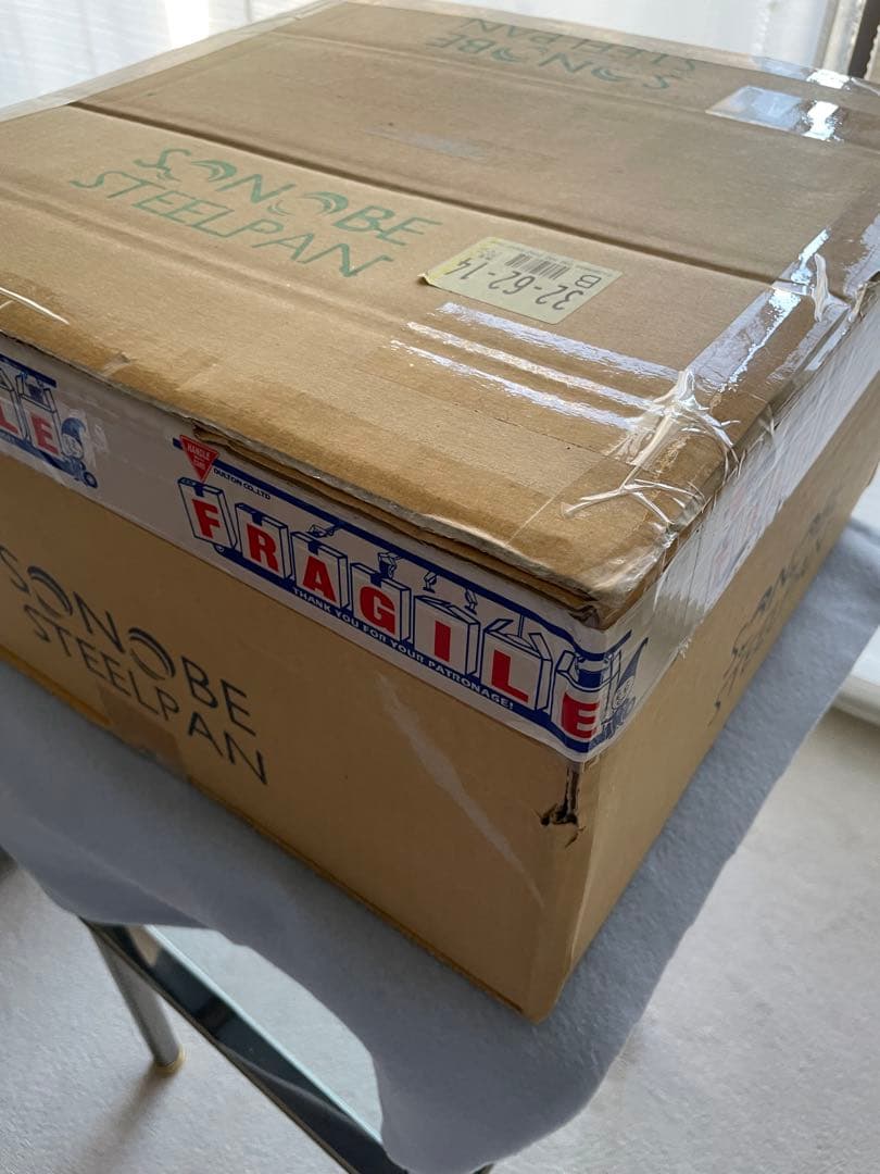 SONOBEのスティールパン❣️15音‼️なんて不思議な音なの❓懐かしいような……❣️