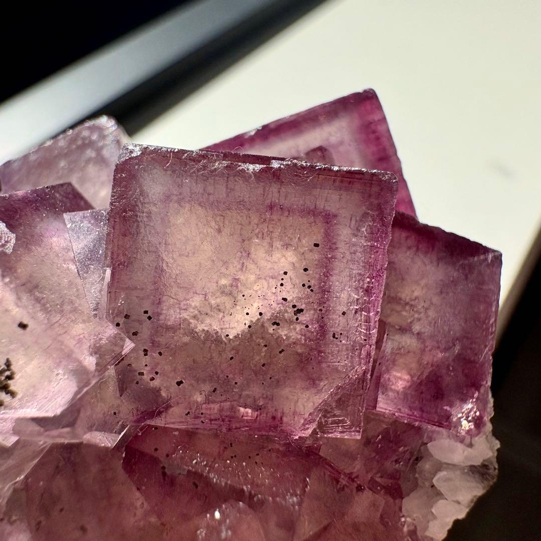 509 中国 ヤオガンシャン産 ウィンドウフローライト 満点星フローライト