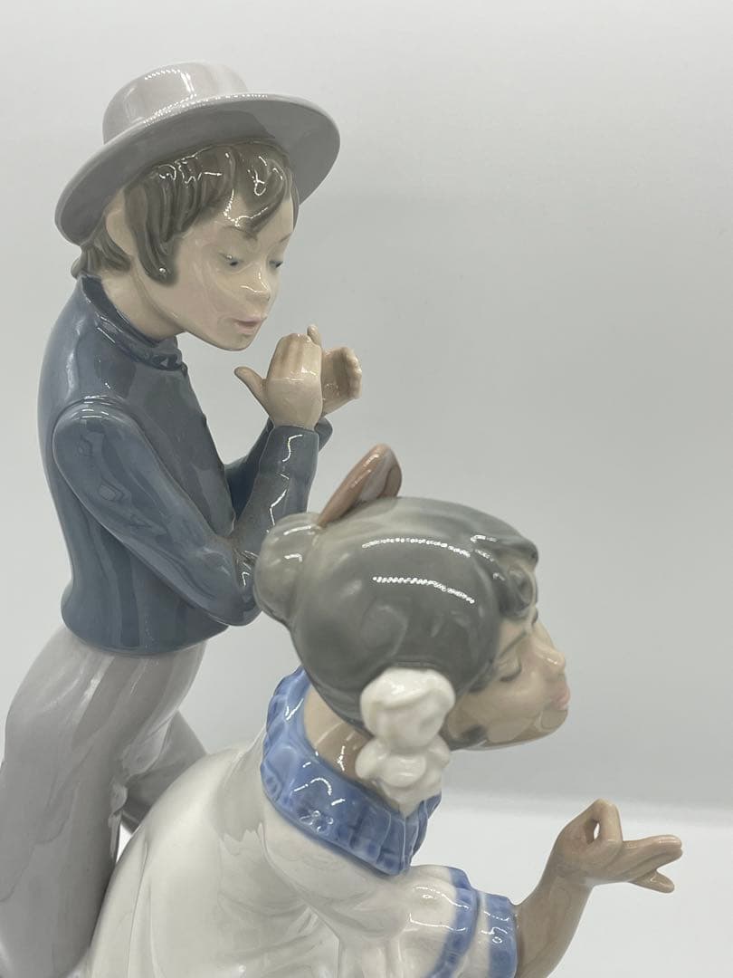 【美品】リヤドロ 【フラメンコ】 NAO カップル フィギュリン 置物 陶器