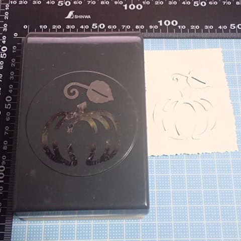 パンプキン　かぼちゃ　ガーランド　クラフトパンチ EKサクセス