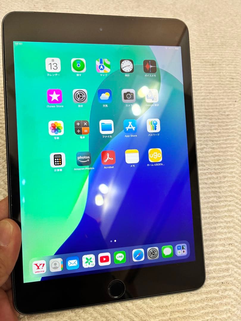 iPad mini 5 64G 最大容量87%セルラーモデル