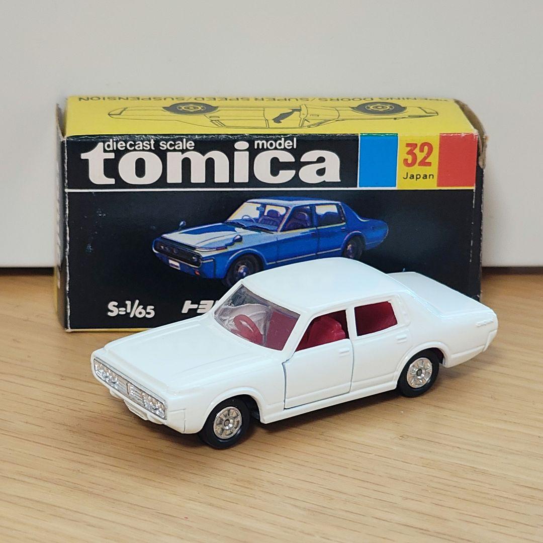 TOMICA　トミカ　ニュークラウン　白シート　1Eホイール　箱付き