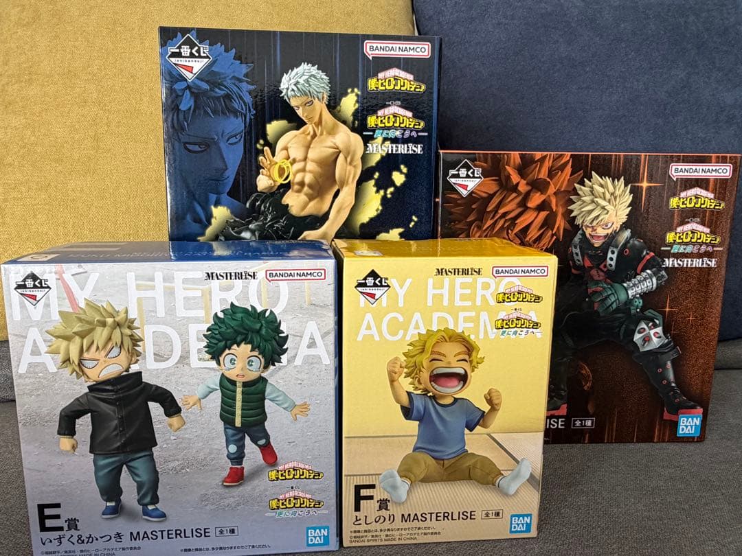 僕のヒーローアカデミア フィギュア 4体セット