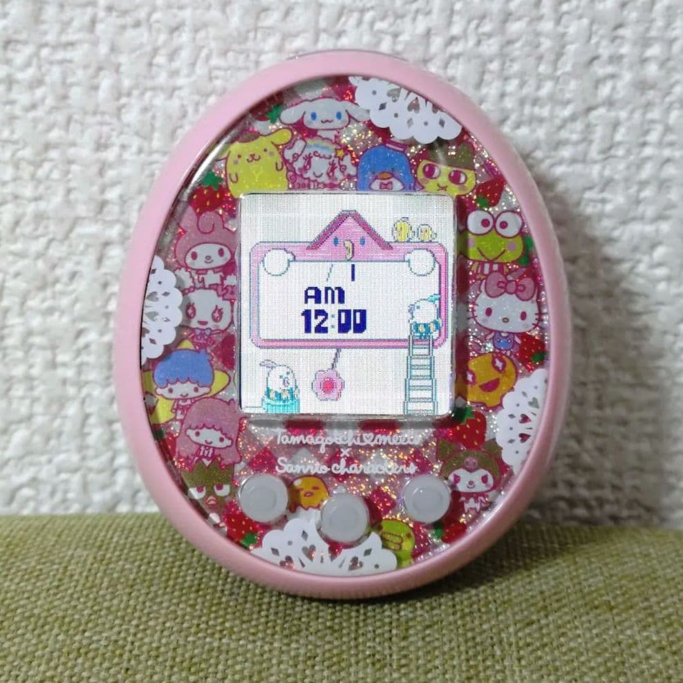 な*み様 【動作確認済】たまごっちみーつ サンリオ ピンク