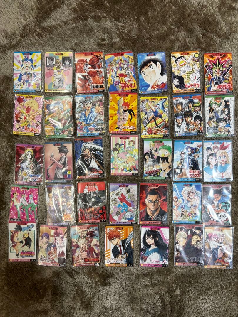 ジャンプ展 オールスターカードコレクション　35枚まとめ売り