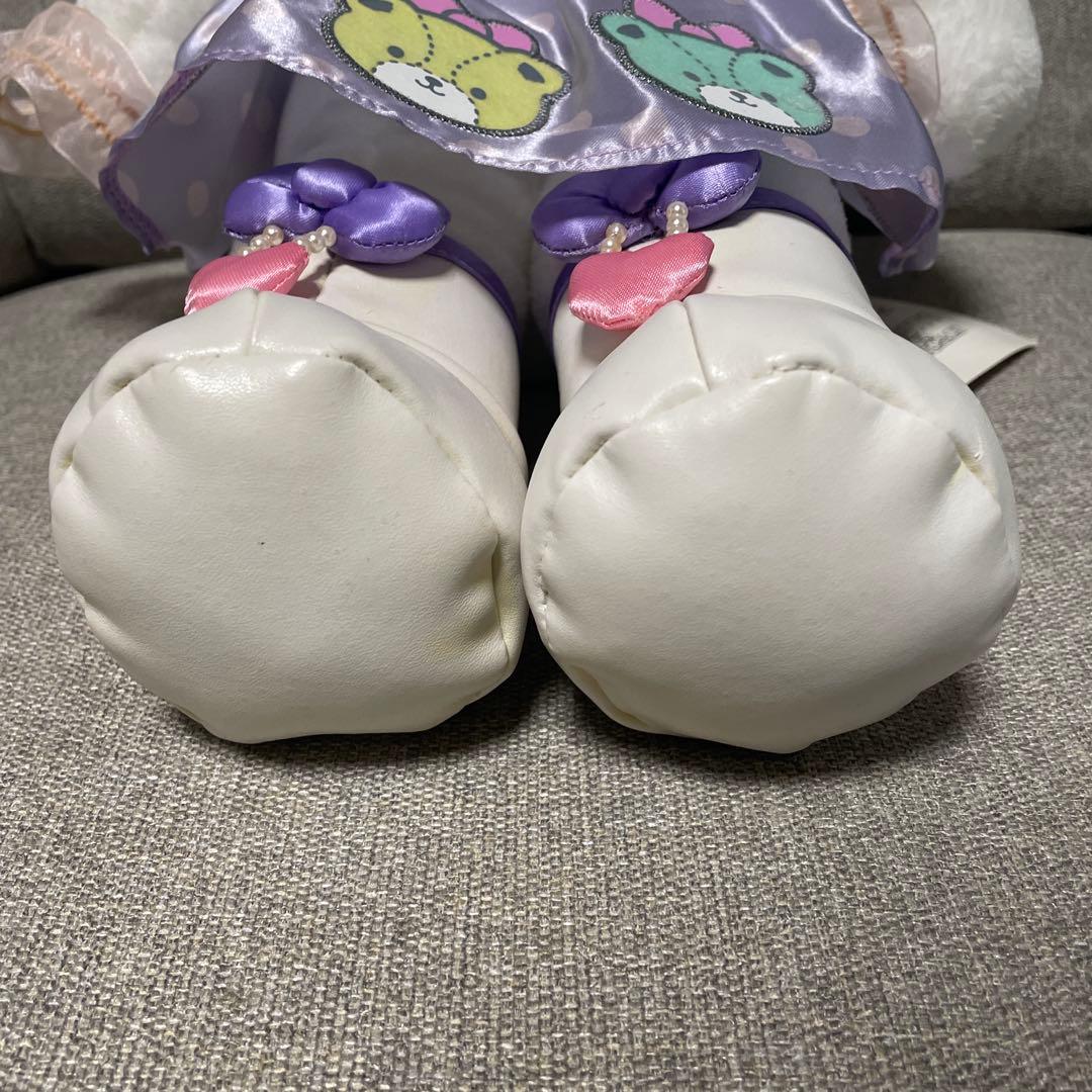 ハローキティ40th HUG ドール ぬいぐるみ　パープル