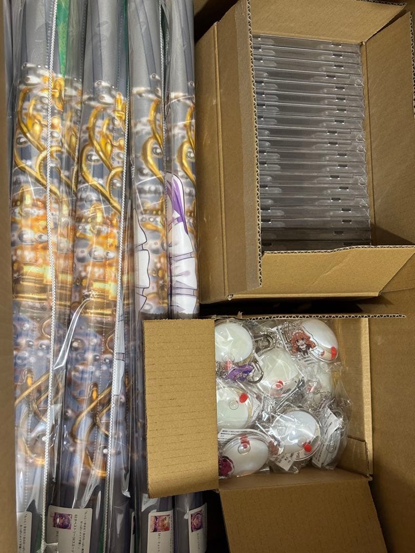 C105 みるくふぁくとりー親子 タペストリーCDキーホルダー 22種 セット