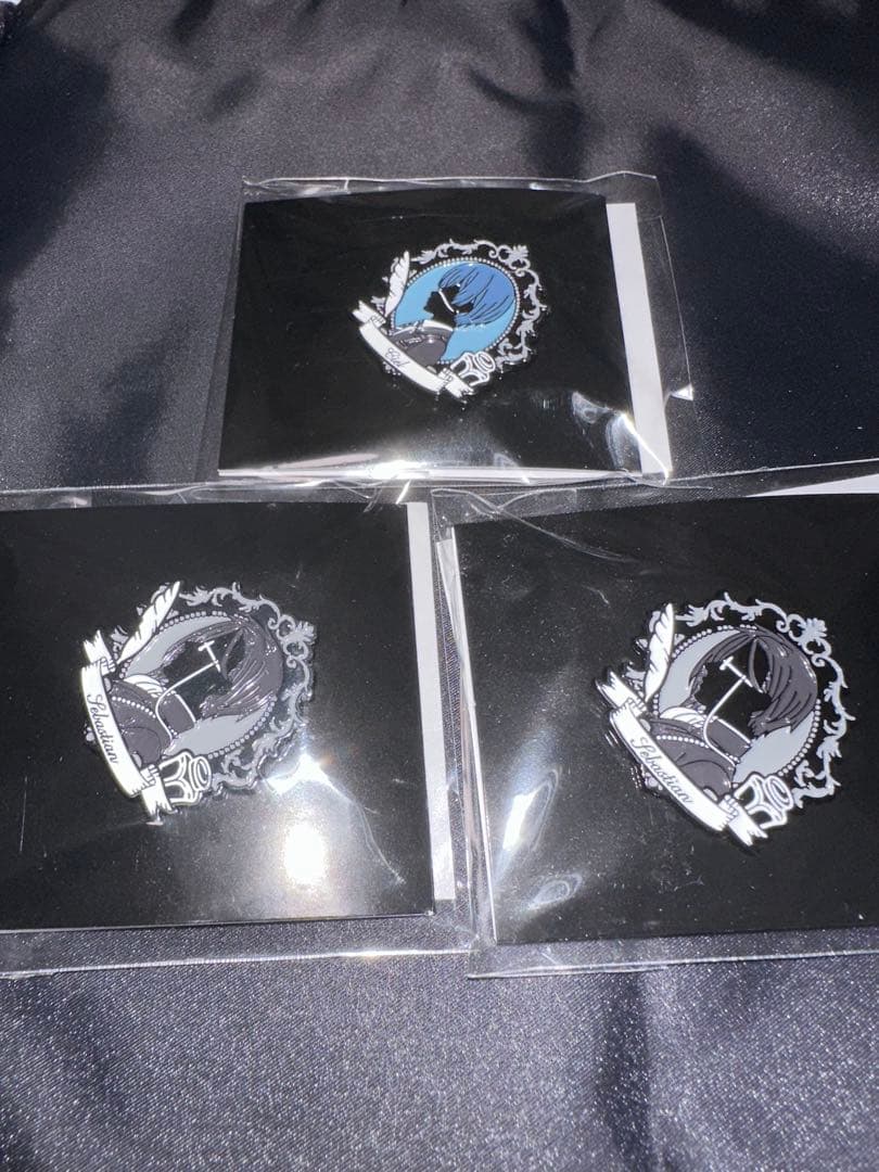 黒執事 オンラインくじ　ピン シエル・ファントムハイヴ セバスチャン・ミカエリス