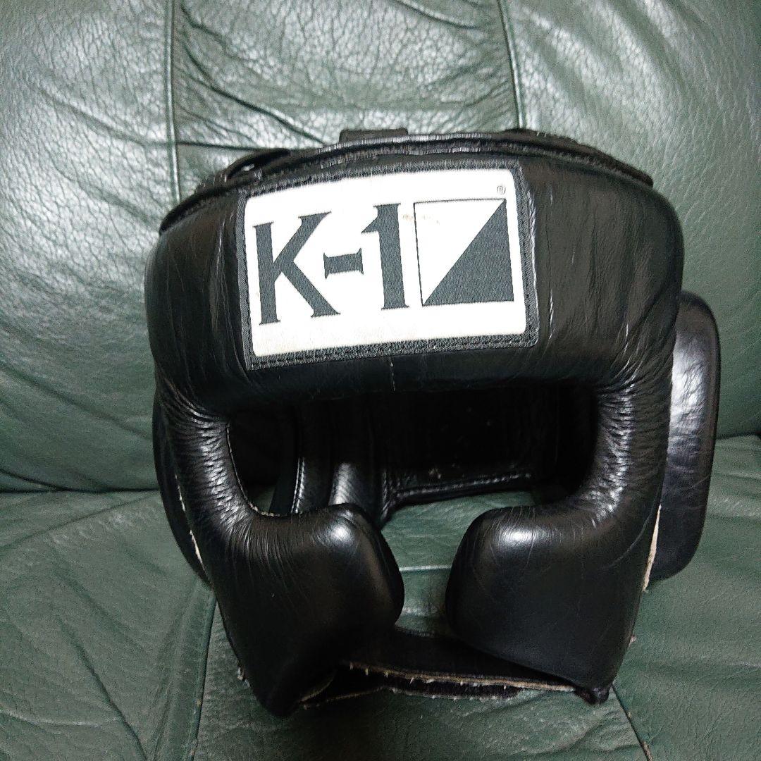K-1 ヘッドギア 黒 Mサイズ