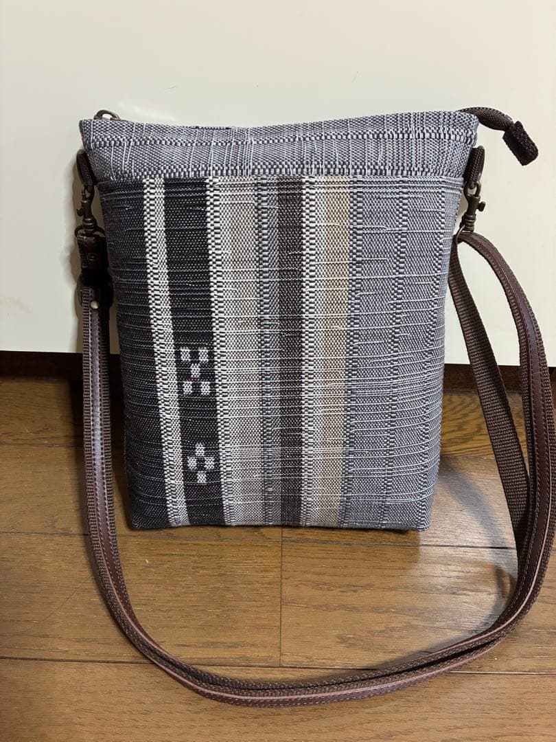 あざみ屋 八重山ミンサー織☆ショルダーバッグ