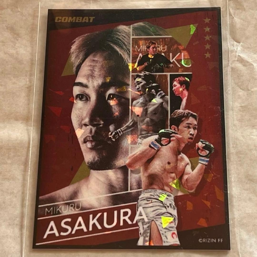 【激レア品】朝倉未来　RIZINライコレリアルカード