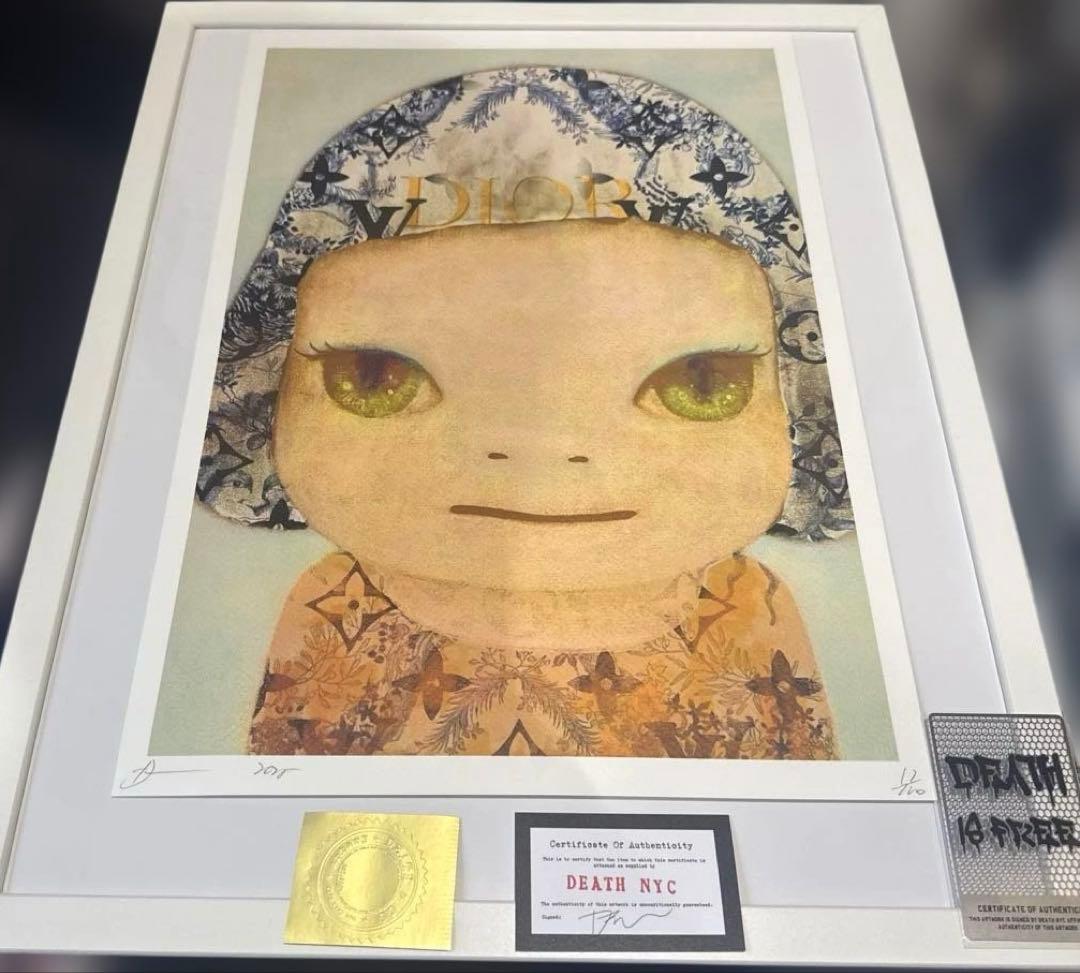 DEATH NYC 世界限定100枚　現代アートポスター　奈良美智