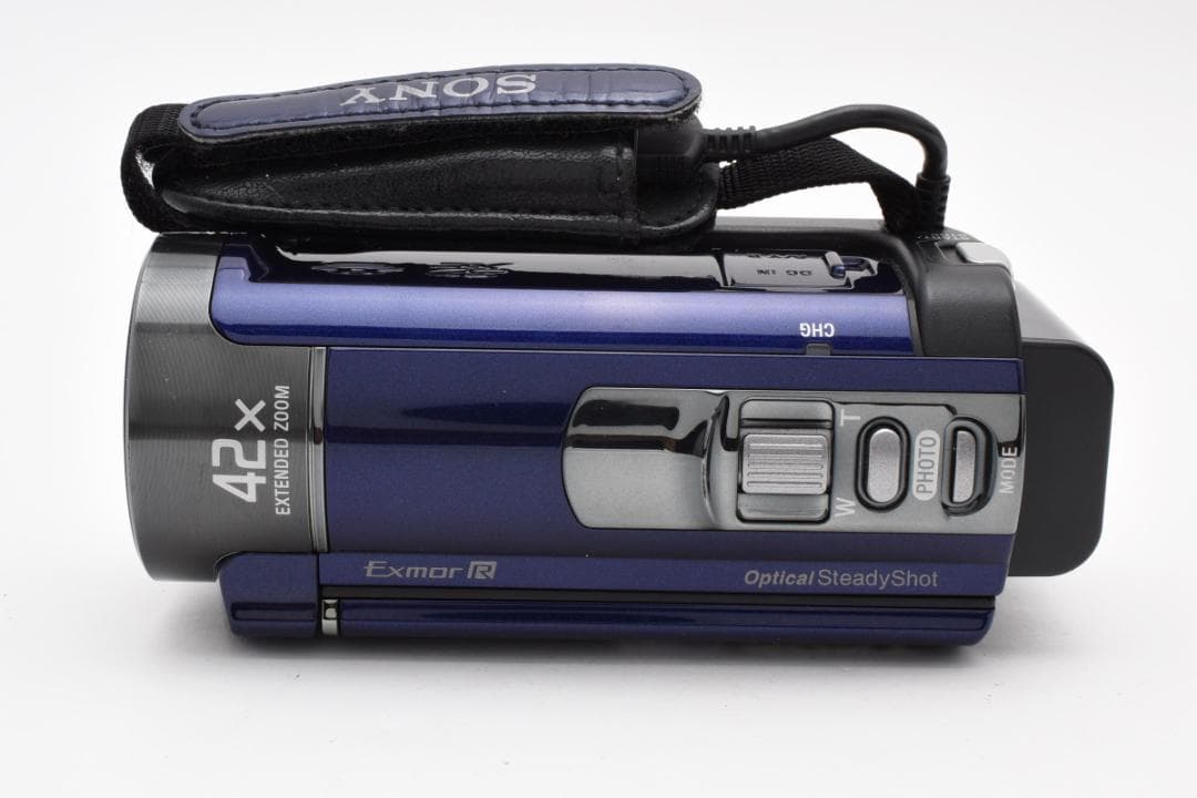 【美品】SONY HANDYCAM HDR-180 ブルー　動作確認済