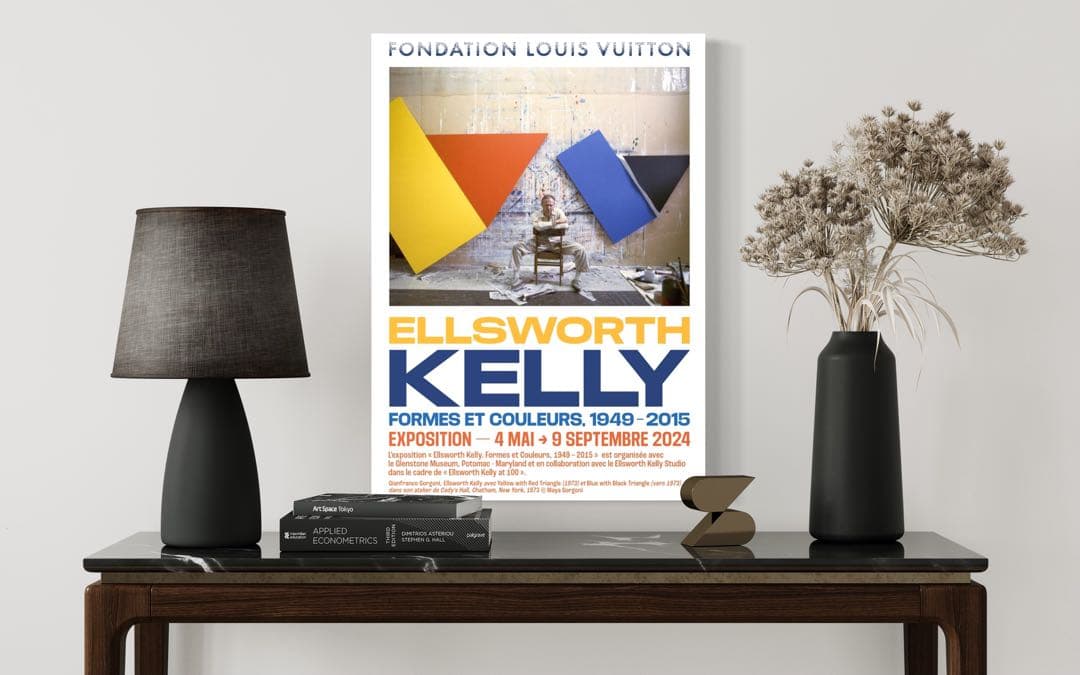 【日本未入荷】エルズワース・ケリー　エキシビジョンポスター　KELLY、ヴィトン