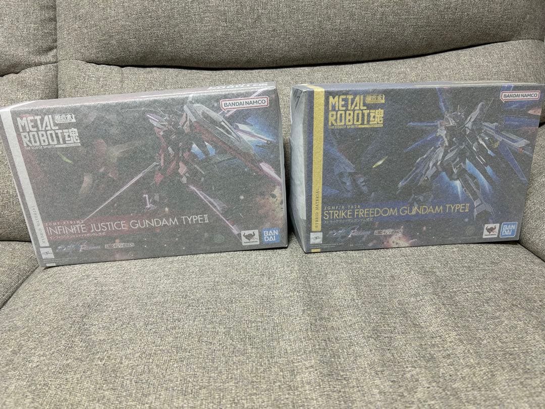 メタルロボット魂　ストライクフリーダム弍式　インフィニットジャスティス弍式