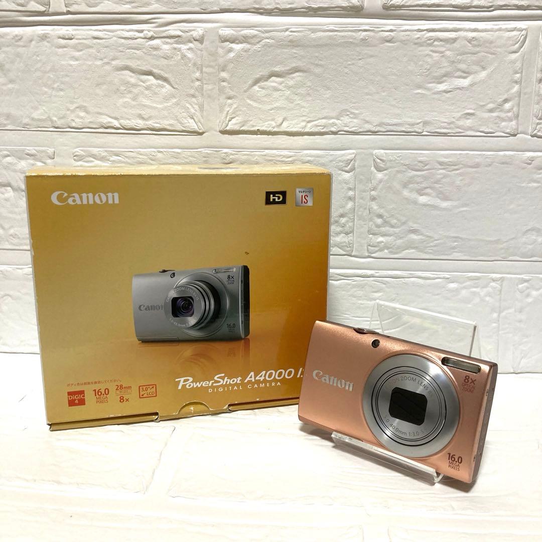 【美品】Canon A4000IS デジタルカメラ　デジカメ