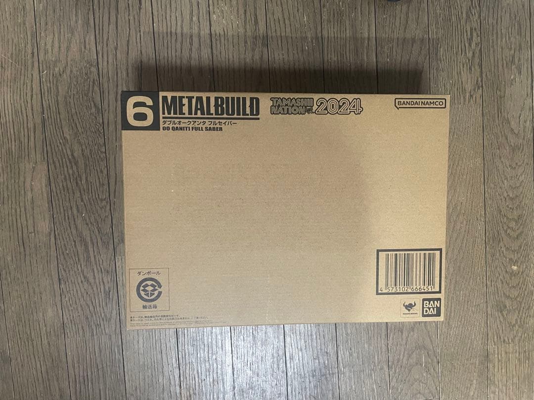 L BUILD ダブルオークアンタ フルセイバー 輸送箱未開封