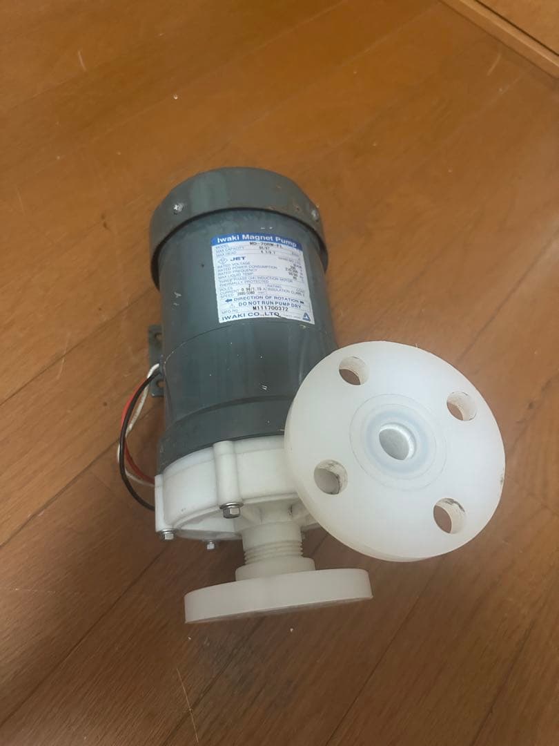 iwaki magnet pump モデル　MD-70RM-FL