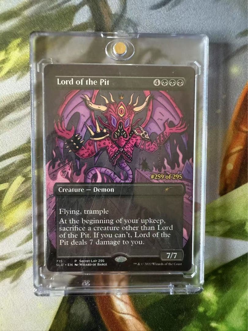 MTG 奈落の王/Lord of the Pit 259