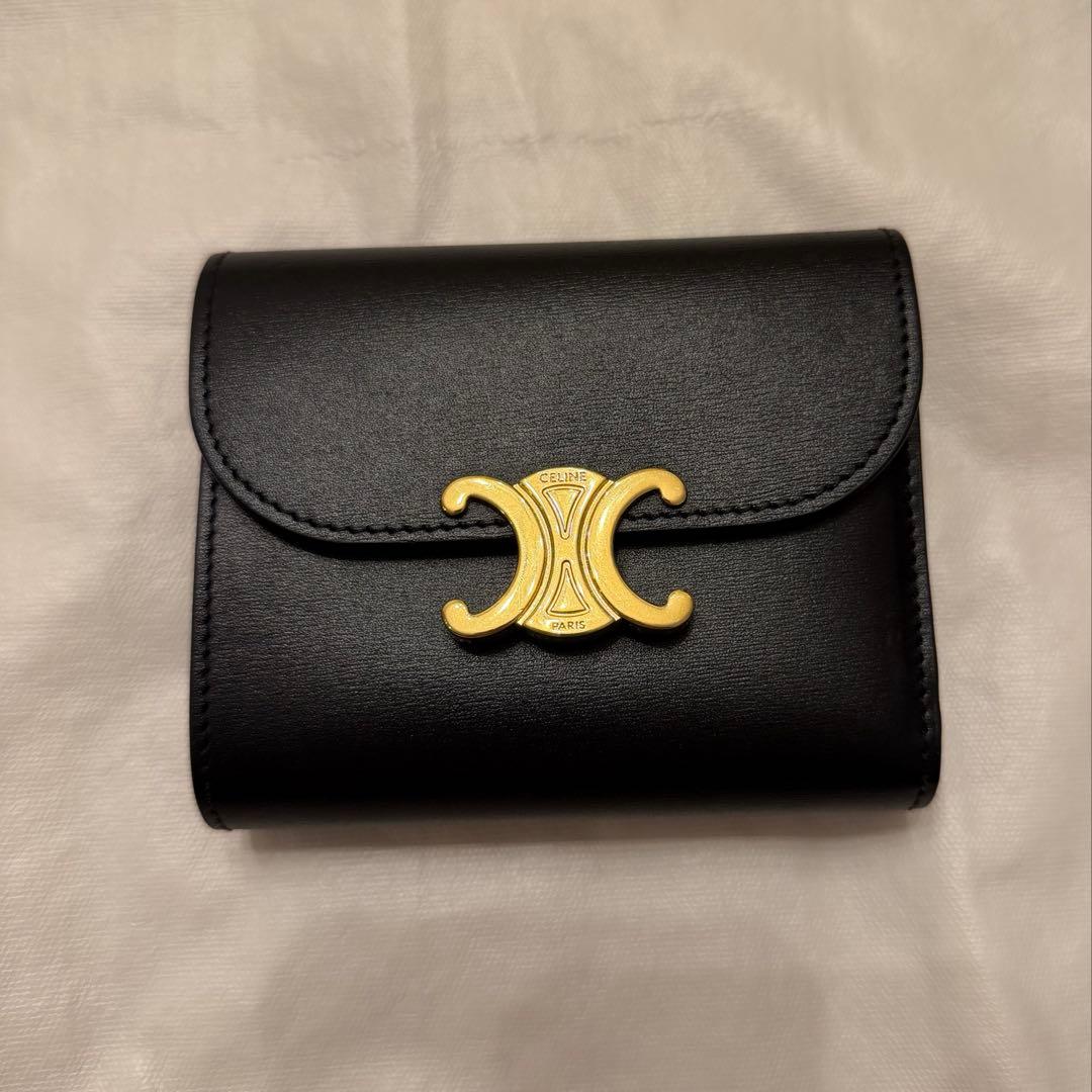 CELINE セリーヌ　ミニウォレット　三つ折り財布