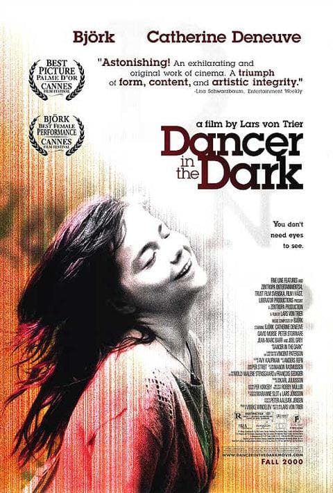 ダンサー・イン・ザ・ダーク 映画館用ポスター 両面印刷 送料込み 入手困難